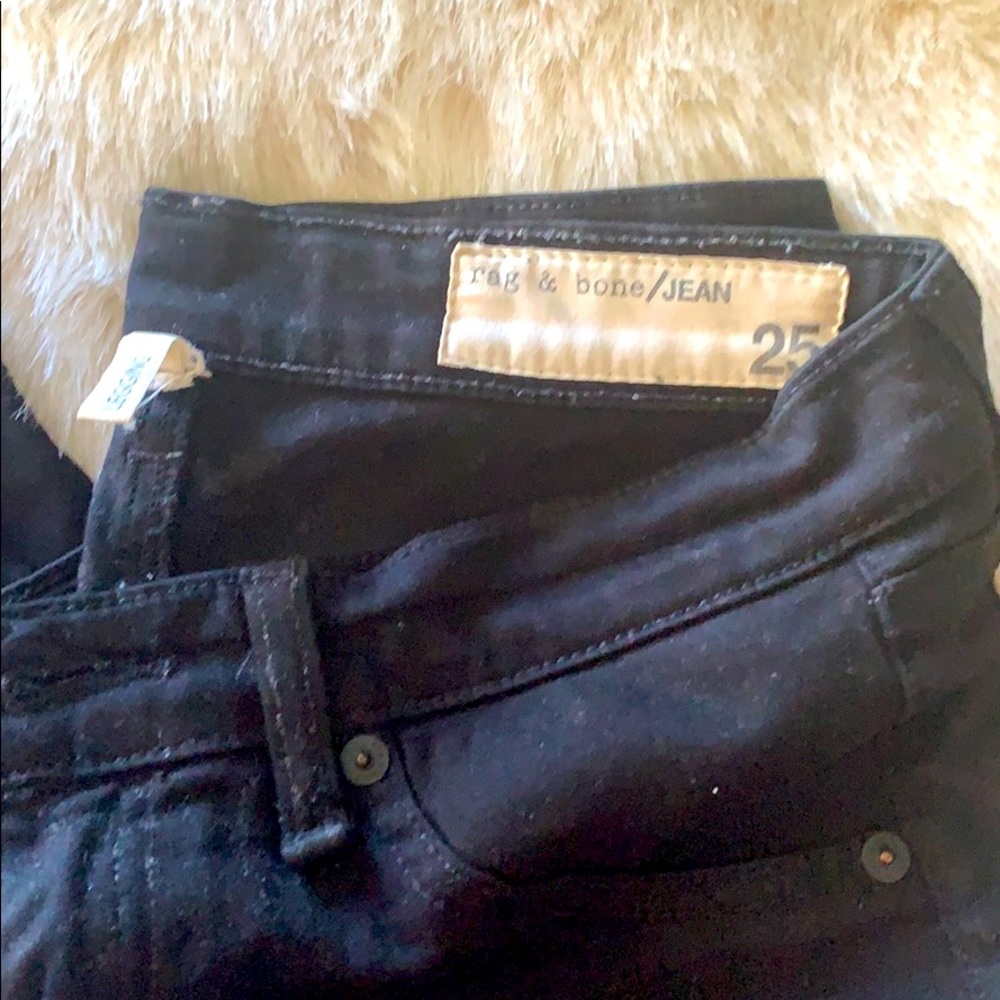 Rag & bone black jeans
